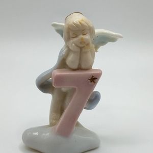 Porcelain Birthday Girl Marbella Collection by Russ Berrie, 7 yr. old
